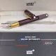 Perfect Replica Montblanc Gold Clip Brown M Marc Rollerball Pen (5)_th.jpg